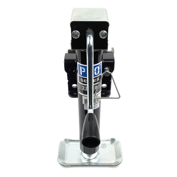 Cequent Jack, Light Duty Vehicle, Std Round, Retaining Ring Swivel, Weld-On, W/ Footplate 1401020303 - main